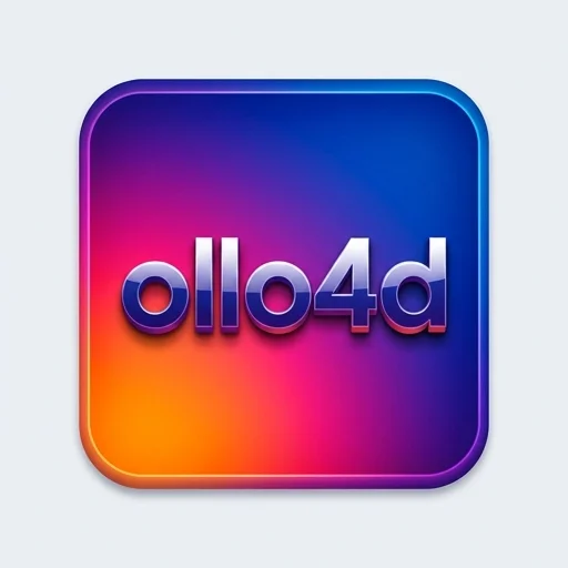 ollo4d Logo - Resmi